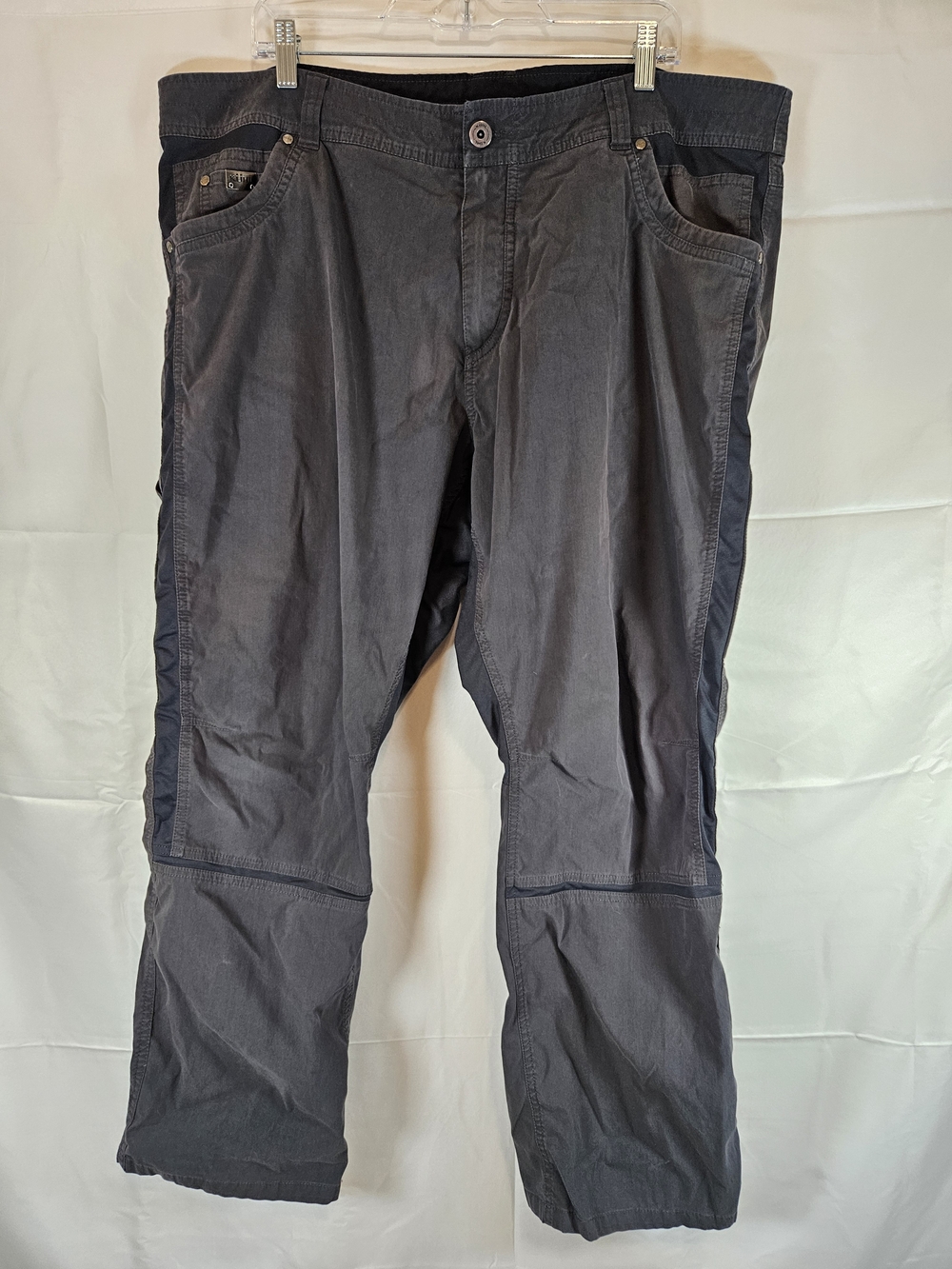 Kuhl Radikl Men's Charcoal Gray Chinos Pants Gorpcore Fisherman Hiking 42x30